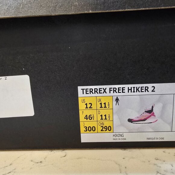 Adidas Terrex Free Hiker 2.0 Bliss Lilac GZ0684 MENS SIZE 12 TRAIL SHOES BOOTS - Picture 10 of 15